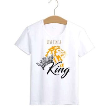 Personalized t-shirt white for men King maker 5