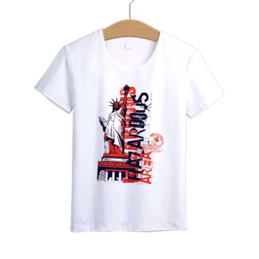 Personalized t-shirt white for men 3