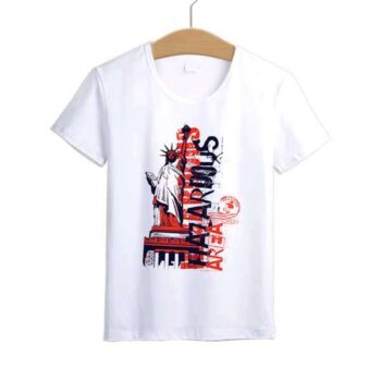 Personalized t-shirt white for men 5
