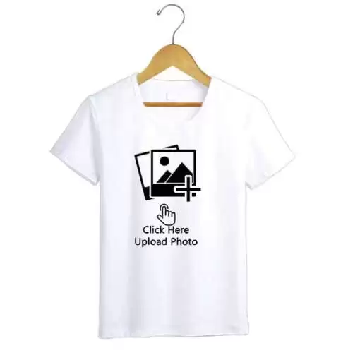 Personalized t-shirt white for Boy design your own 1