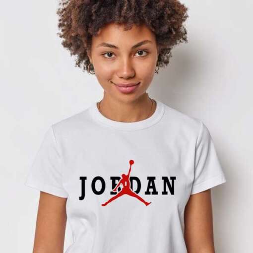 Personalized t-shirt white for women jordan 1