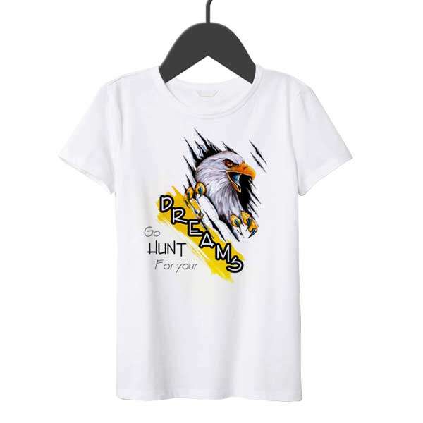 Personalized t-shirt white for women your dreams - Image 3