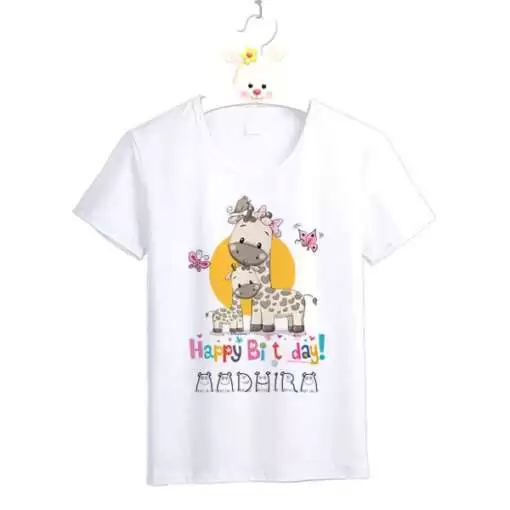 Personalized t-shirt white for Boy Birthday Design 1 3