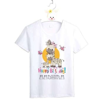 Personalized t-shirt white for Boy Birthday Design 1 5