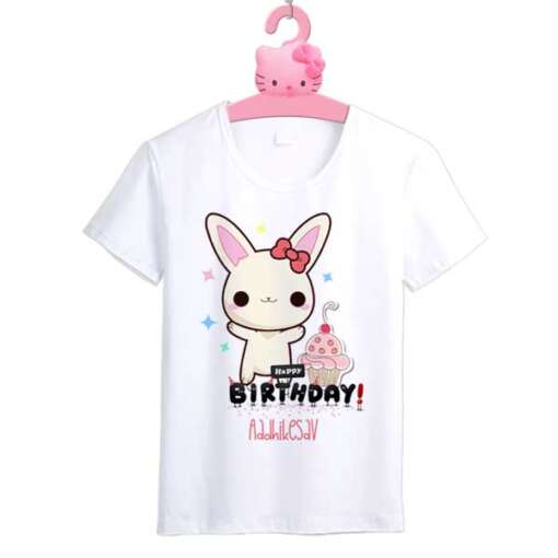 Personalized t-shirt white for Boy Birthday Design 2 - Image 3