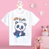 Personalized t-shirt white for Boy your name 4