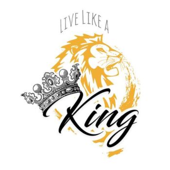 Alternative view of Personalized t-shirt white for Couple King Queen
