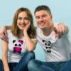 Personalized t-shirt white for Couple Love u always 5