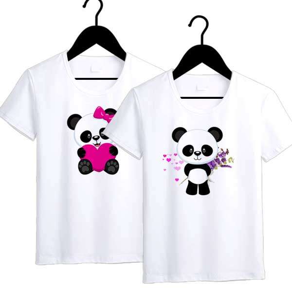 Personalized t-shirt white for Couple Love u always - Image 4