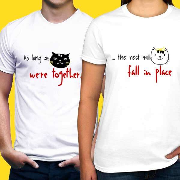 Couple Plain T-Shirts 9