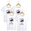 Personalized t-shirt white for Four design your own 7