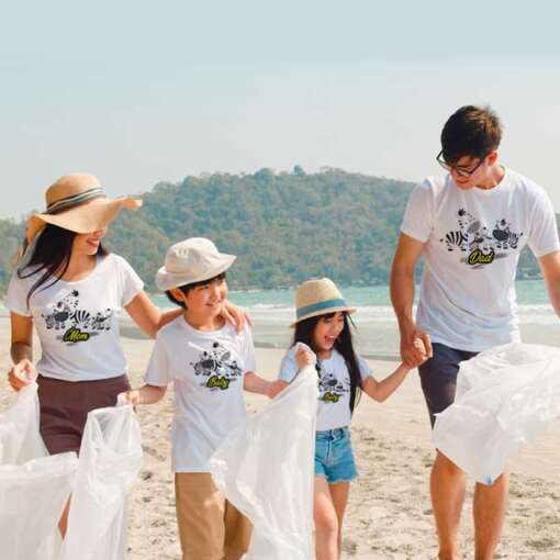 Personalized t-shirt white for Family Zabra 1