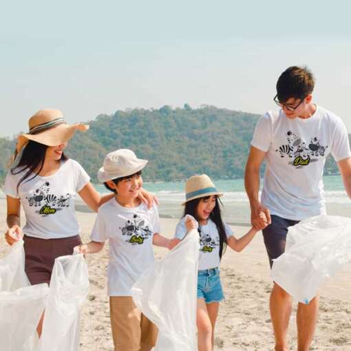 Personalized t-shirt white for Family Zabra