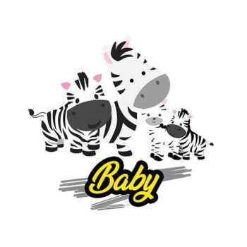 Personalized t-shirt white for Family Zabra 4