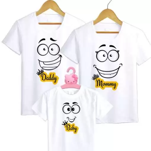 Personalized t-shirt white for Family Happy 5