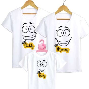 Personalized t-shirt white for Family Happy 4