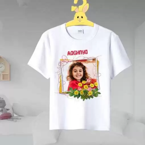 Personalized t-shirt white for Little Princess 1