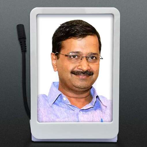 Personalized Car Dashboard 6 x 9 cm Single | CM Arvind-Kejriwal 1