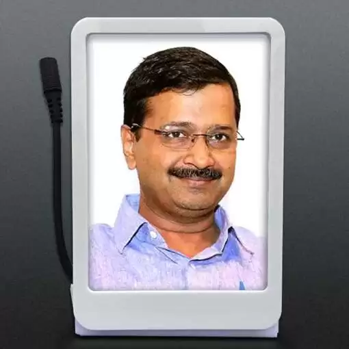 Personalized Car Dashboard 6 x 9 cm Single | CM Arvind-Kejriwal 1