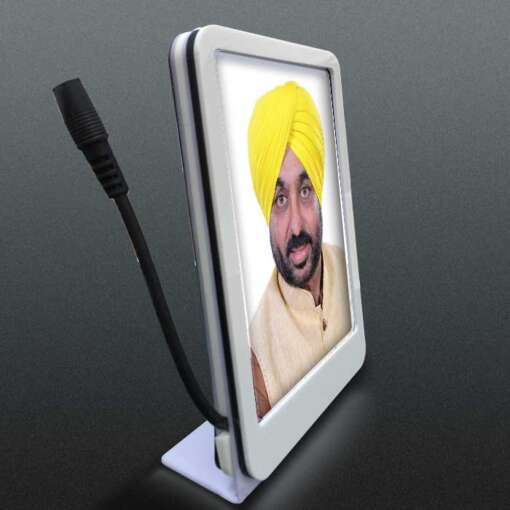 Personalized Car Dashboard 6 x 9 cm Single | CM Bhagwant Mann 2