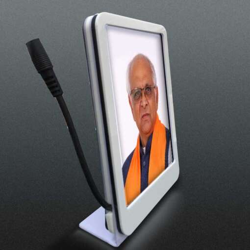 Personalized Car Dashboard 6 x 9 cm Single | CM Bhupendra Patel 2