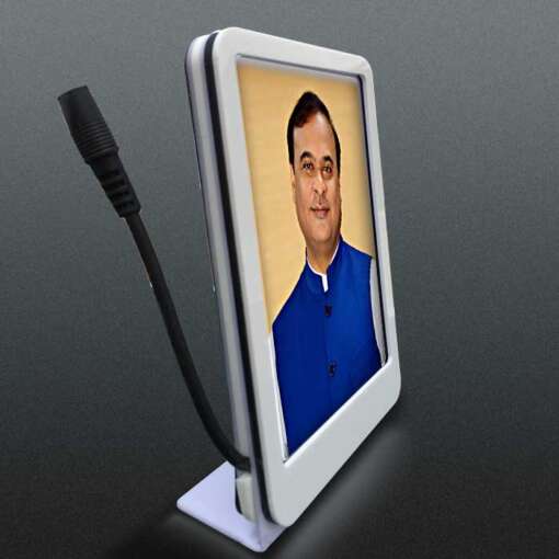 Personalized Car Dashboard 6 x 9 cm Single | CM Himanta Biswa Sarma 2