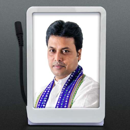 Personalized Car Dashboard 6 x 9 cm Single | CM Manik Saha