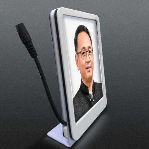 Personalized Car Dashboard 6 x 9 cm Single | CM Prem Singh Tamang 2