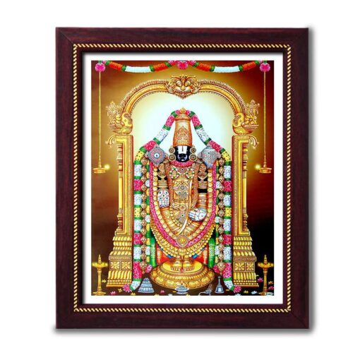 God Photo Frame 10 X 12 inch | Venkateshwara Perumal Photo frame Gifts | Photo Gifts 1