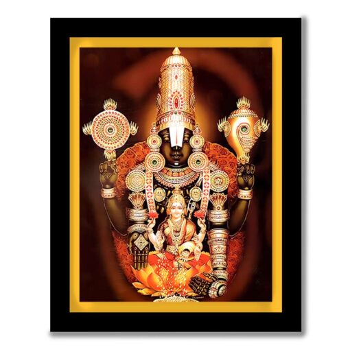 God Photo Frame 8 X 10 inch | Venkateshwara Perumal Photo frame Gifts | Photo Gifts 1