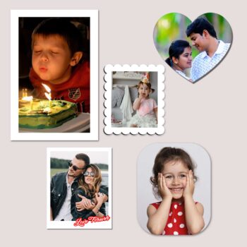 Combo Personalized Photo Magnets | Birthday Gifts | Anniversary Gift | Wedding Gift | set of 5 5