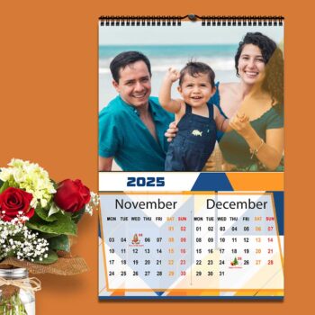 2025 Personalized Wall Calendar | 6 Pages Photo Calendar | 12×18 Inch Design 3 7