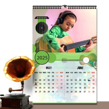 2025 Personalized Wall Calendar | 6 Pages Photo Calendar | 12×18 Inch Design 7 4