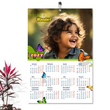 2027 Personalized Poster Calendar | Photo Calendar | 13×19 Inches Design 04