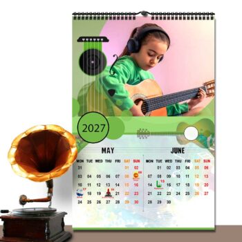 2027 Personalized Wall Calendar | 6 Pages Photo Calendar | 12×18 Inch Design 7 - Image 4