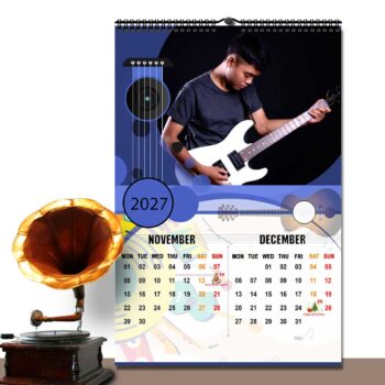 2027 Personalized Wall Calendar | 6 Pages Photo Calendar | 12×18 Inch Design 7 - Image 7