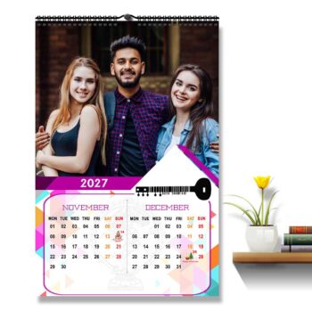 2027 Personalized Wall Calendar | 6 Pages Photo Calendar | 12×18 Inch Design 8 - Image 7