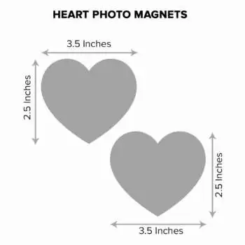 Valentines Day Combo gifts | Photo Print on wood and Heart Photo Magnets | Pack Of 3 8