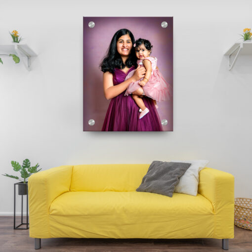 acrylic frame photo