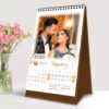 2026 Personalized Desktop Calendar | Table top Photo Calendar | 6 x 4 Inches Vertical Design 01 15