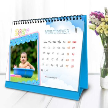 2027 Personalized Desktop Calendar |Table top Photo Calendar | 7 x 5 Inches Horizontal Design 01 - Image 13