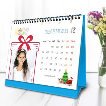 2027 Personalized Desktop Calendar |Table top Photo Calendar | 7 x 5 Inches Horizontal Design 01 - Image 14