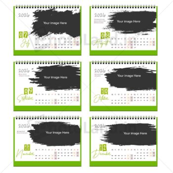 2026 Personalized Desktop Calendar | Table top Photo Calendar | 6 x 4 Inches Horizontal Bulk order - Design 01 2