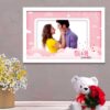 modern love photo frame