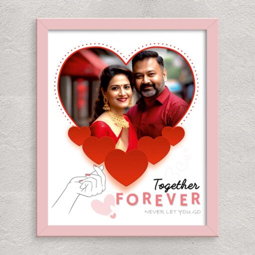 Valentine's Day Photo Frame | Personalized Romantic Gifts - Image 2