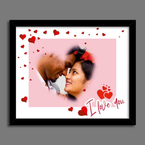 Love You Photo Frame | Personalized Gift for Him - Photoland - Image 2