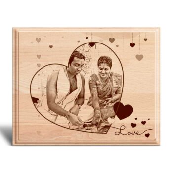 Personalized Wood Engraving (10x8) | Valentine's Gift 7 Personalized Wood Engraving (10x8) | Valentine's Gift 2