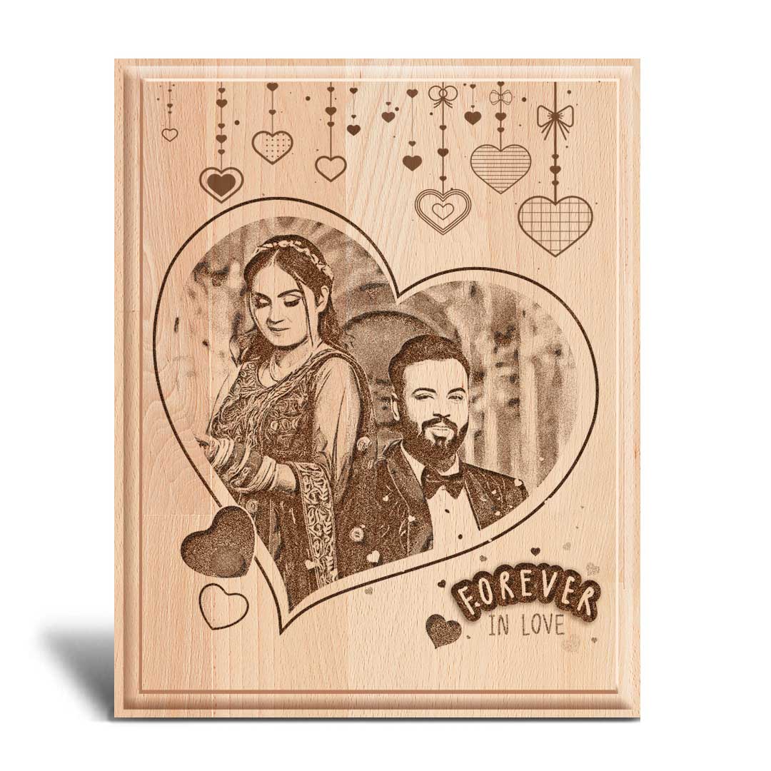 Wooden Photo Memory Plaque (10x8) | Personalized Gift 3 Wooden Photo Memory Plaque (10x8) | Personalized Gift - Image 3