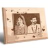 Custom Engraved Wooden Photo Frame (10x8) | Photoland Gifts 11 Custom Engraved Wooden Photo Frame