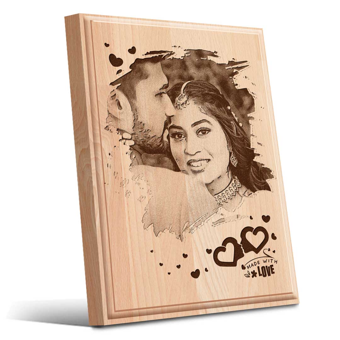 Test-Wooden engraving 8×6(Double)_10x8 1 Custom Wooden Engraving